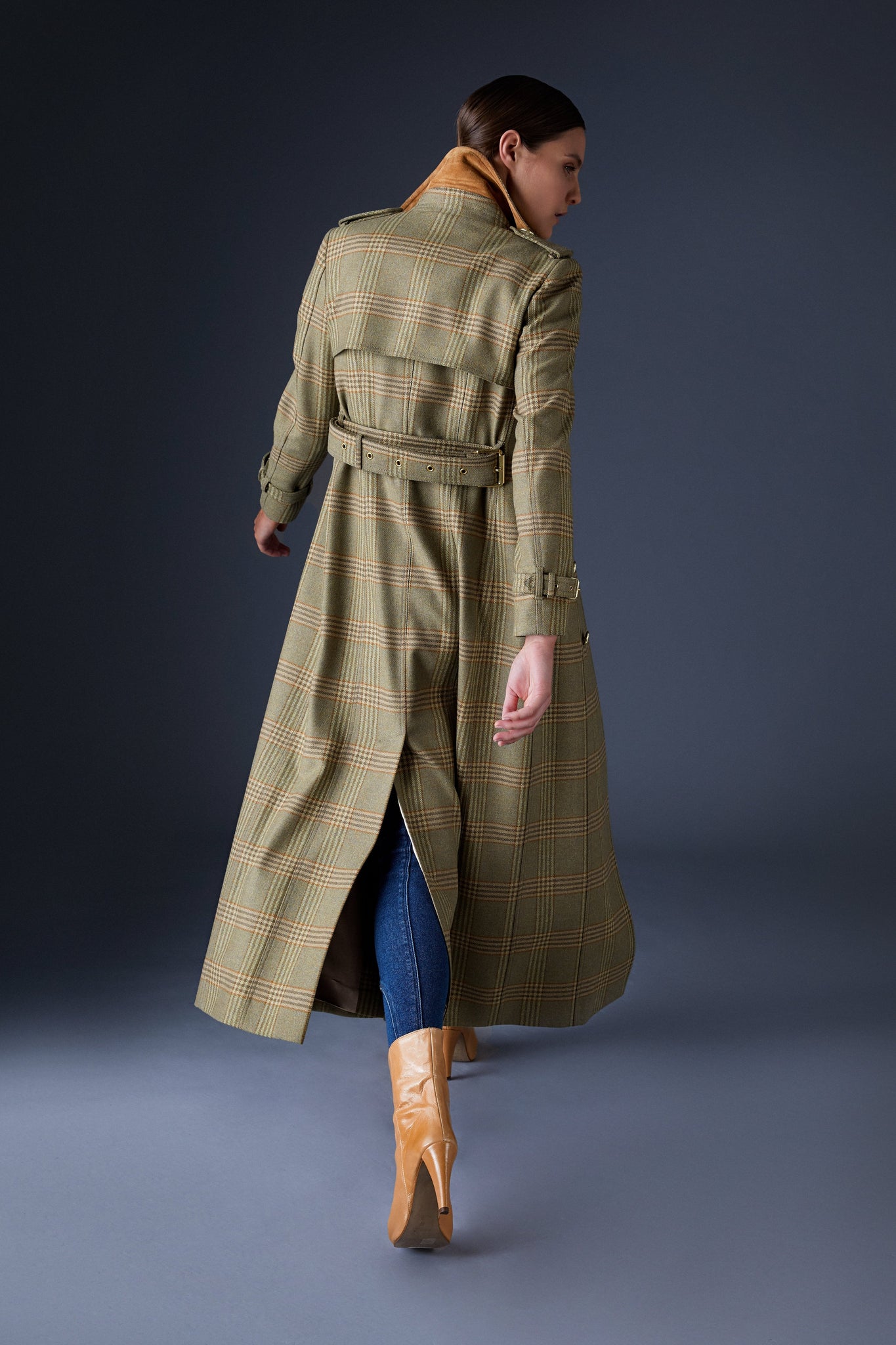 Full Length Marlborough Trench Coat (Leveret)