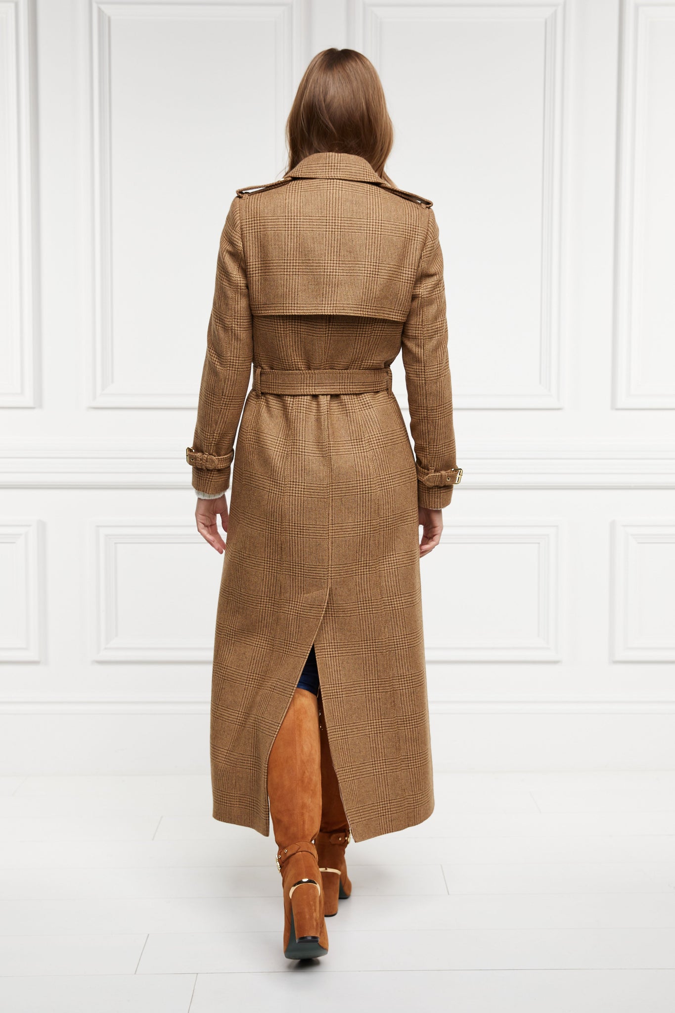 Boutique - Full Length Marlborough Trench Coat (Tawny)