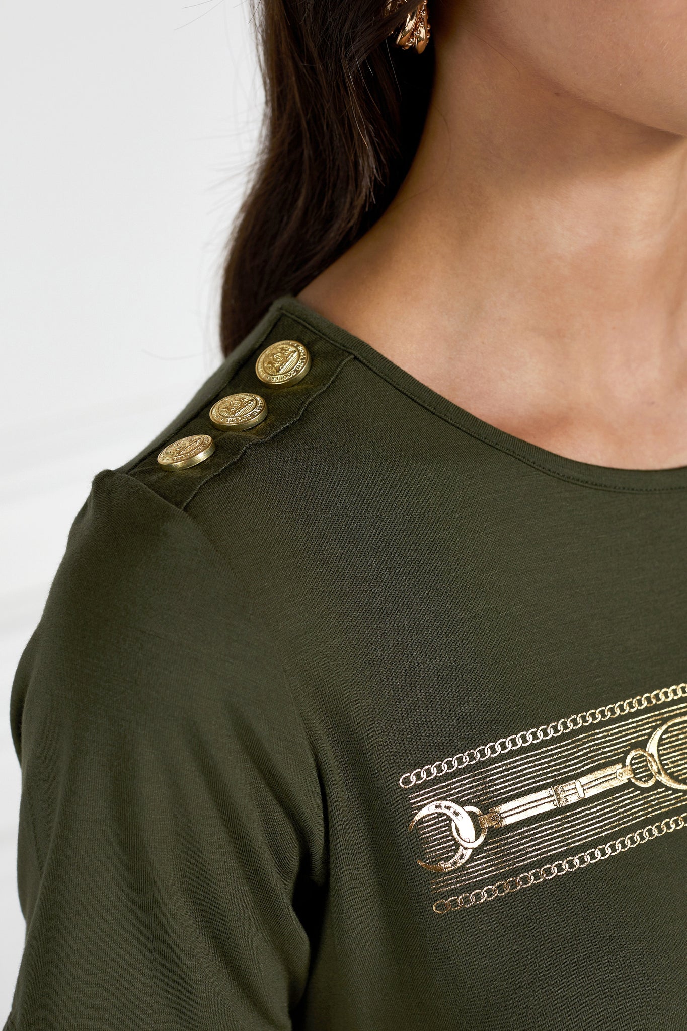 Stirrup Tee (Khaki)