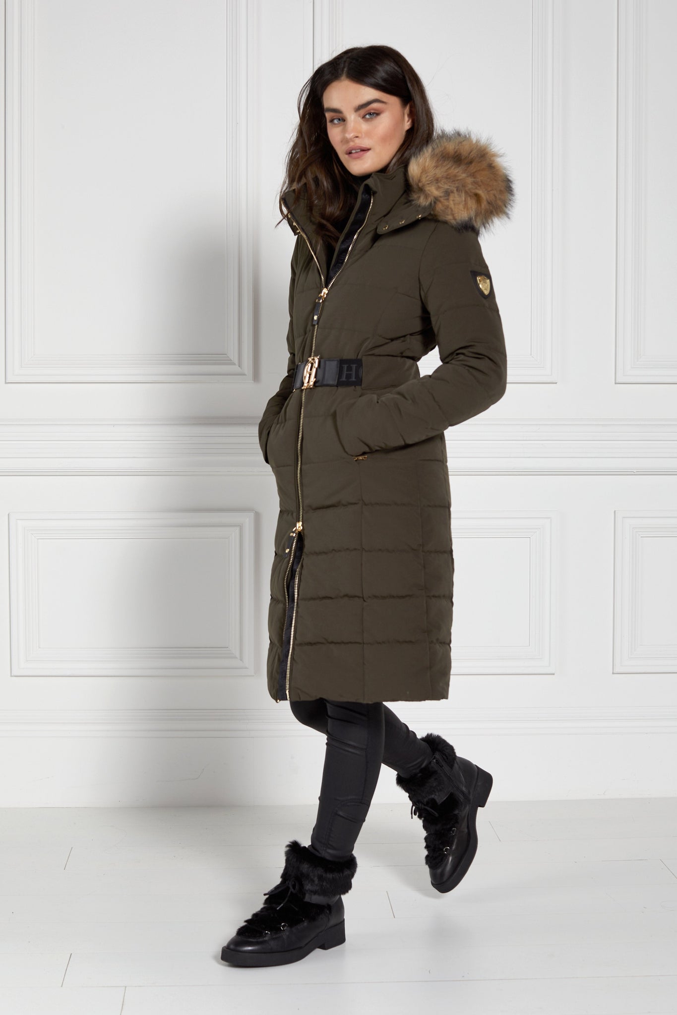 Aspen Puffer Coat (Khaki)