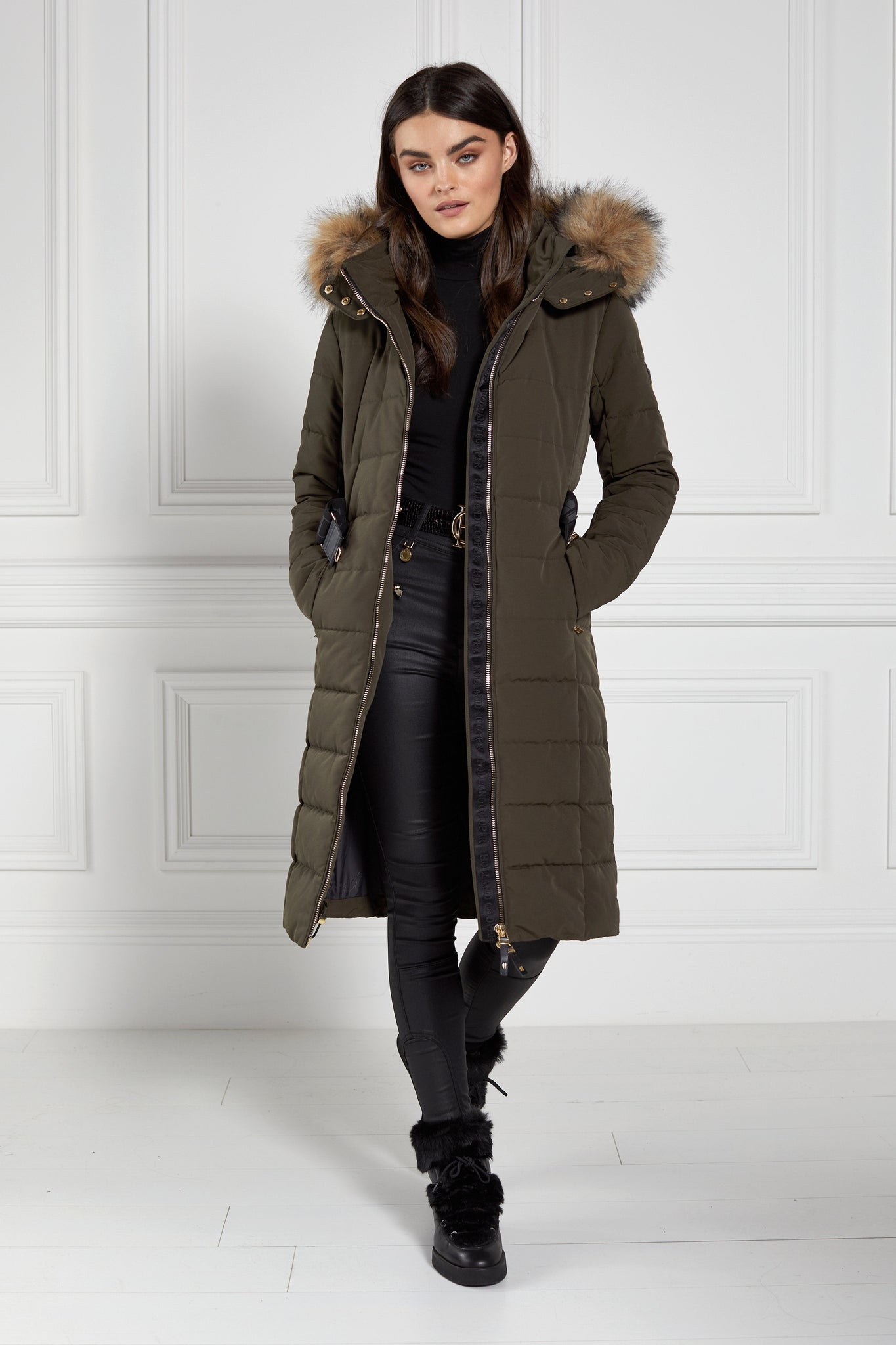 Aspen Puffer Coat (Khaki)