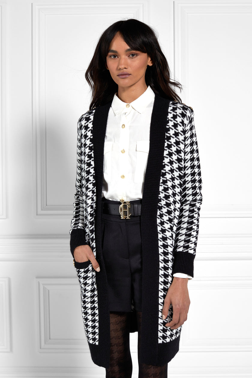 Windsor Heritage Cardigan (Houndstooth)