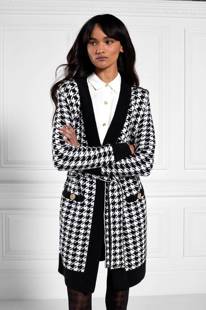 Windsor Heritage Cardigan (Houndstooth)