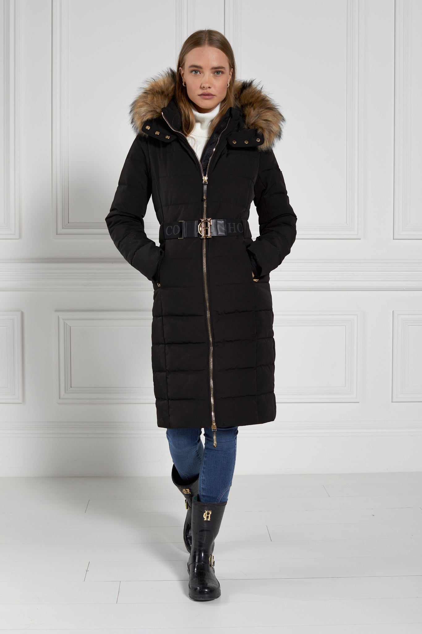 Aspen Puffer Coat (Black)