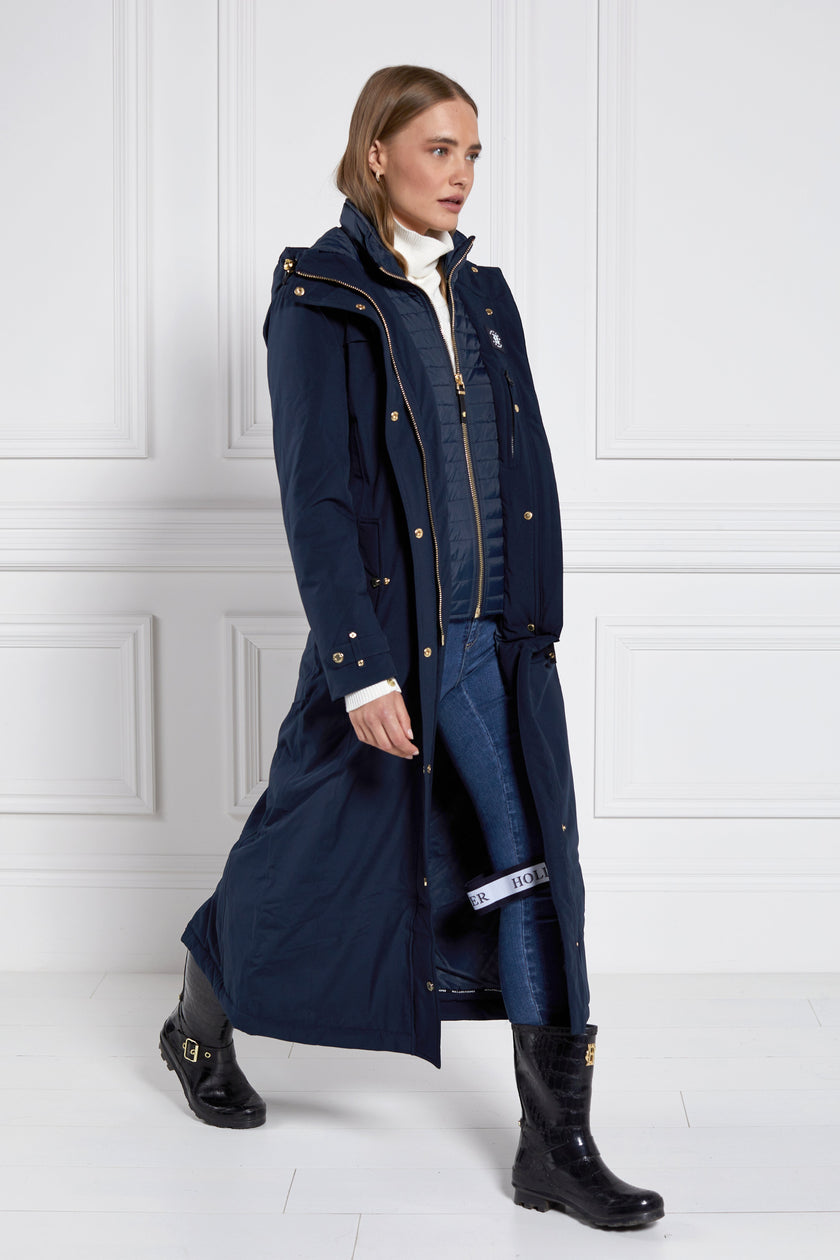 Longline Training Coat (Ink Navy)