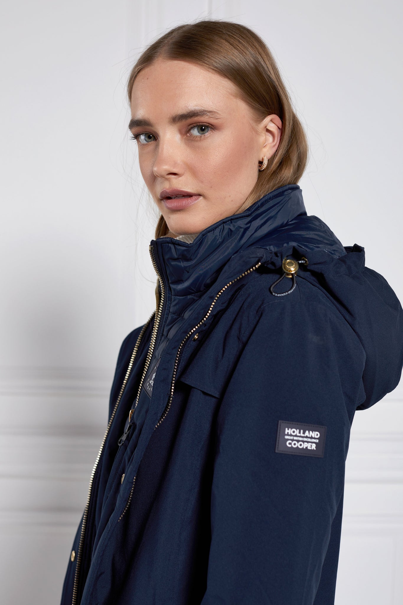 Longline Training Coat (Ink Navy)