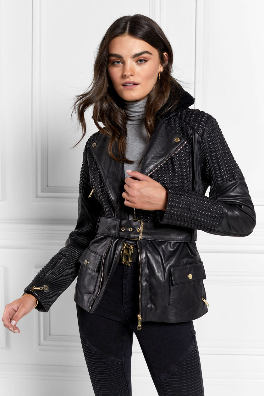 Chelsea Biker Jacket (Black)