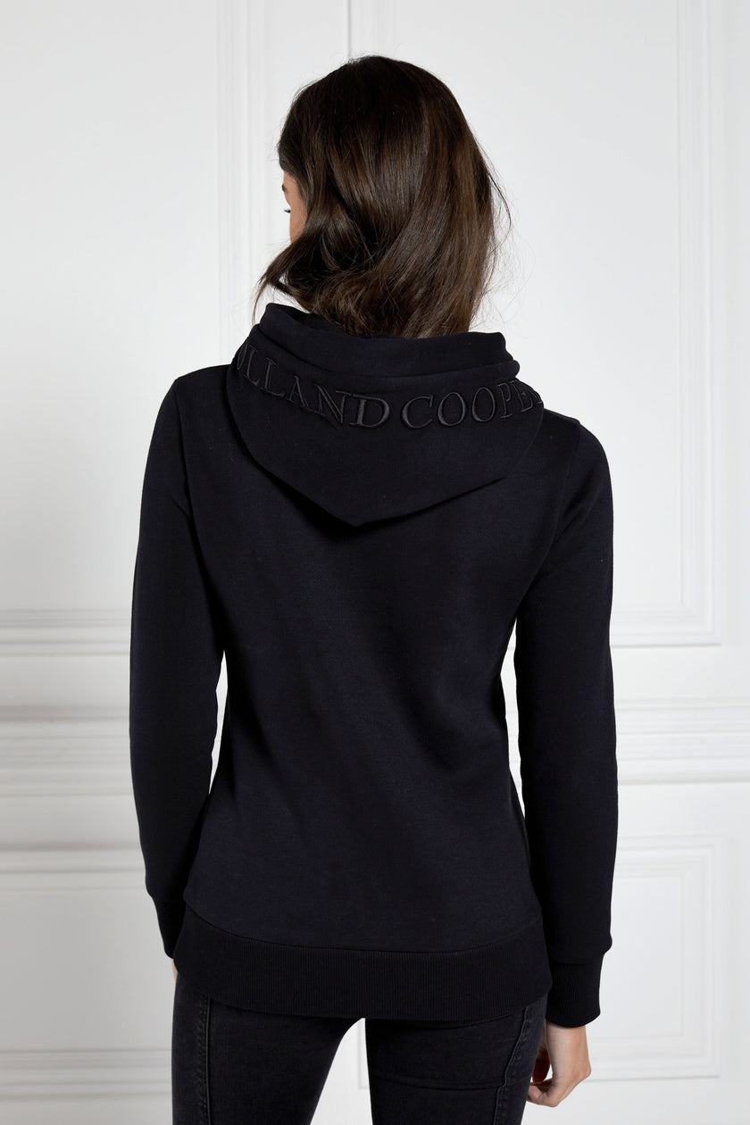 Ornate Crest Hoodie (Black)