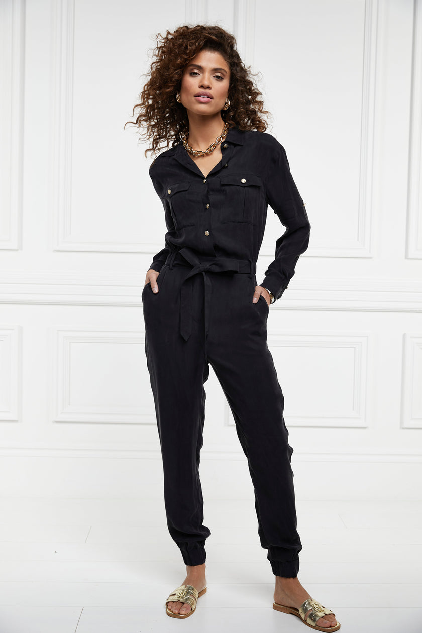 Utility Jumpsuit (Black)