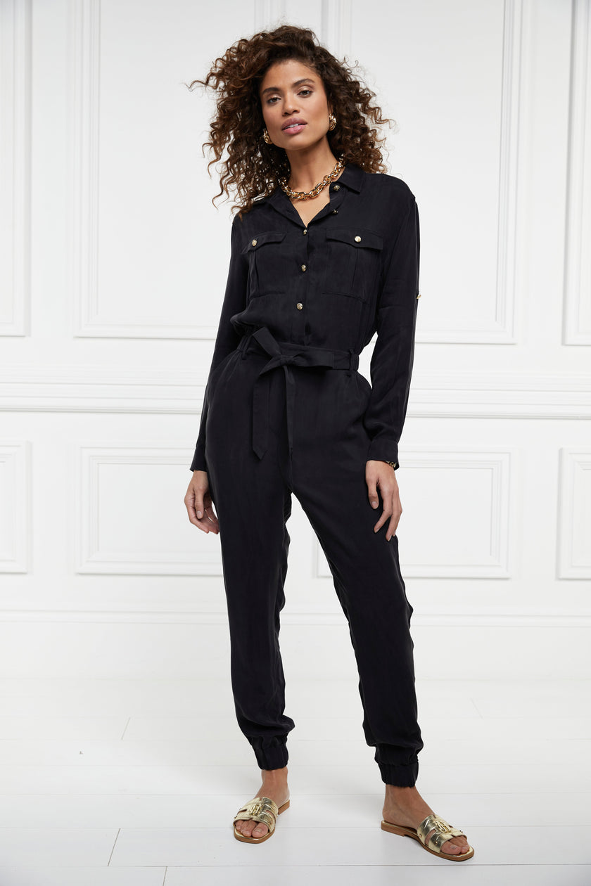 Utility Jumpsuit (Black)