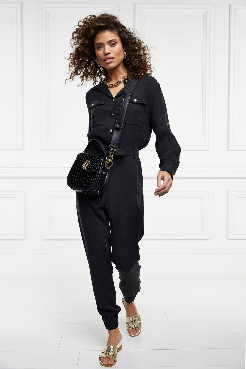 Utility Jumpsuit (Black)