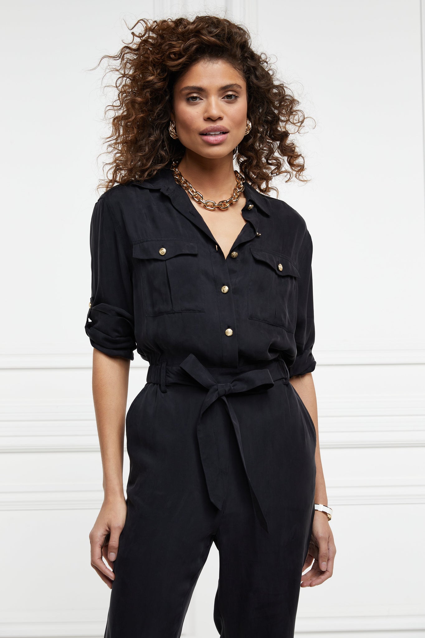 Utility Jumpsuit (Black)