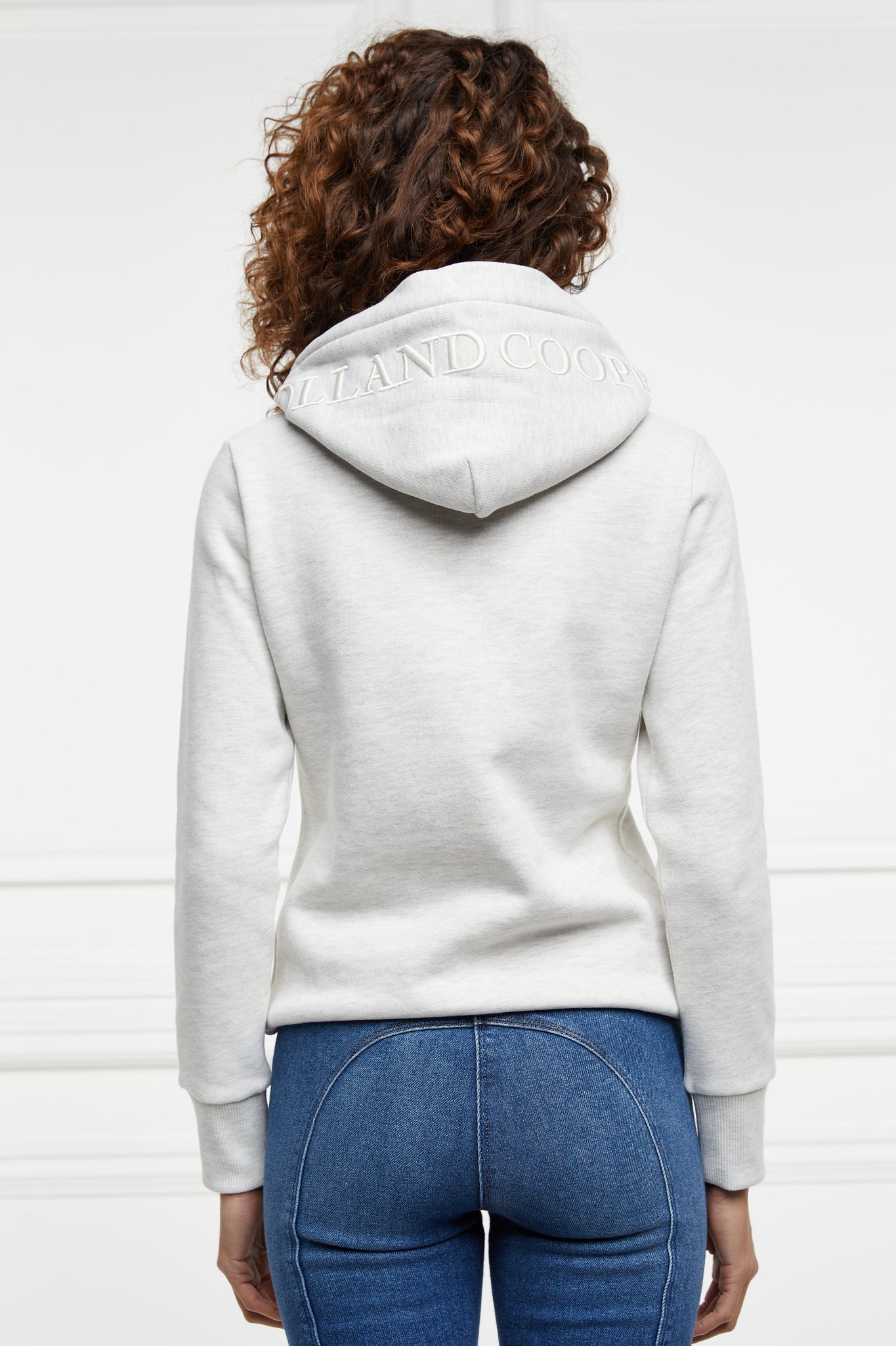 Collegiate Flock Hoodie (Ice Marl)