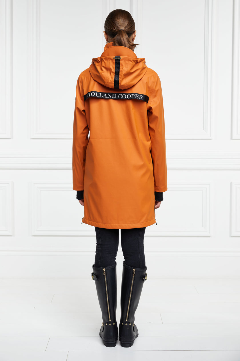 Brecon Rain Coat (Burnt Orange)