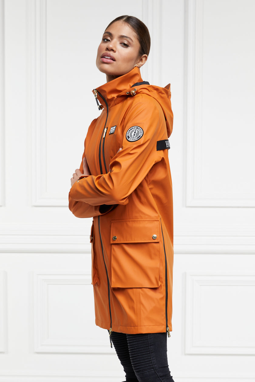 Brecon Rain Coat (Burnt Orange)