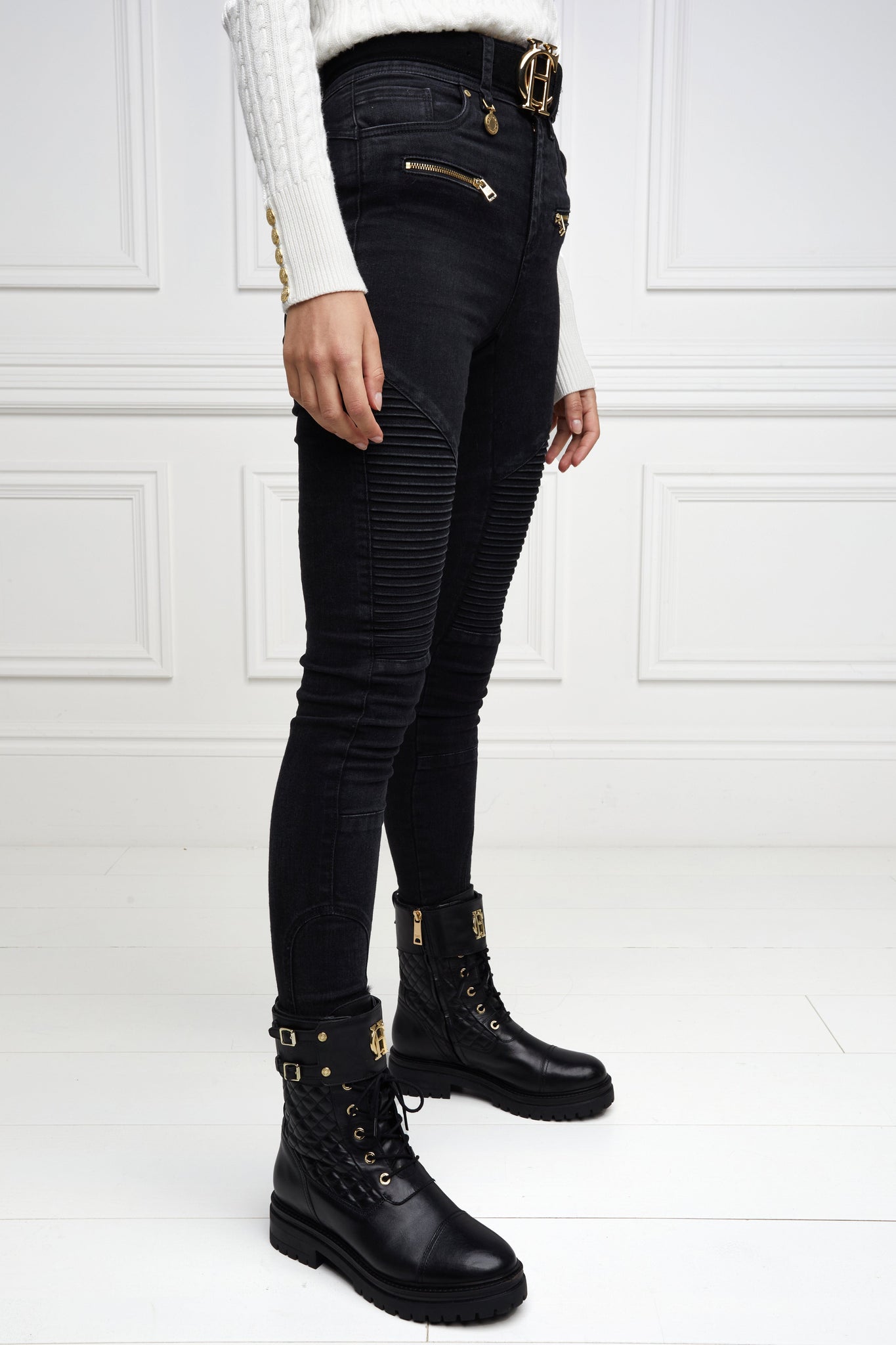 Camden Biker Boot (Black)