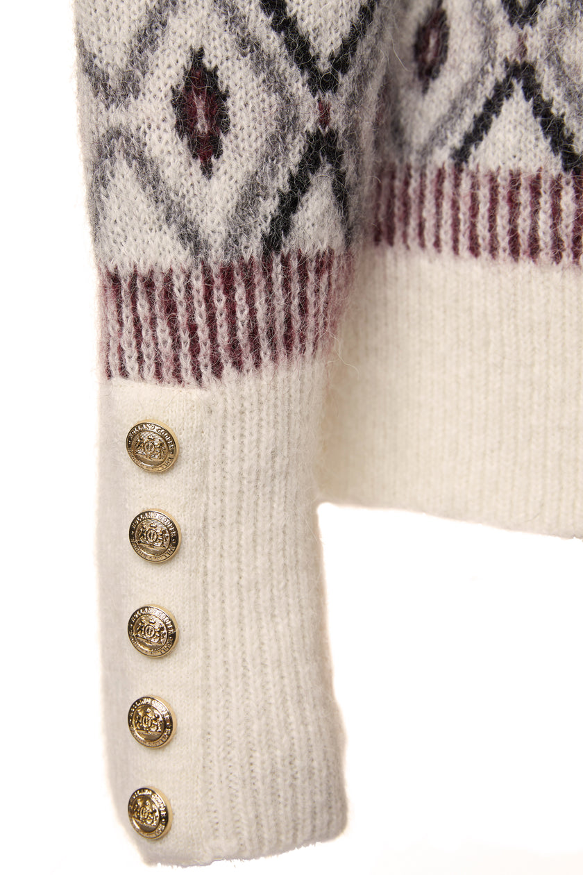 Fairisle Knit (Cream)