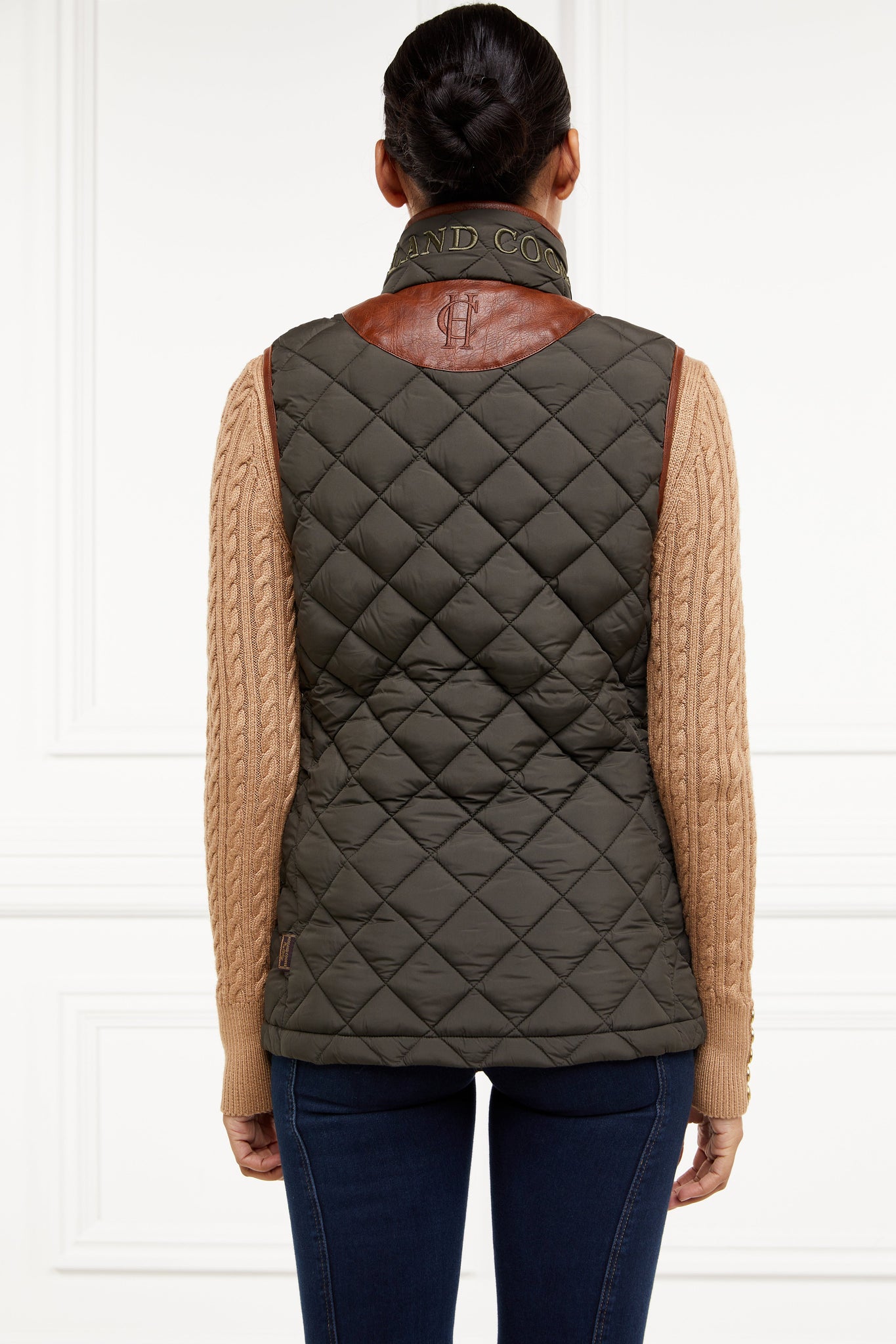 Country Quilted Gilet (Heritage Khaki)