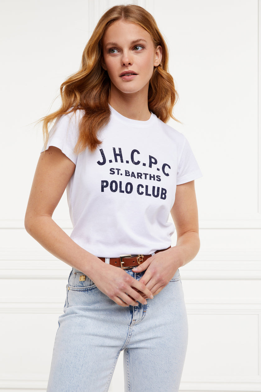 St. Barths Polo Club Tee (White)