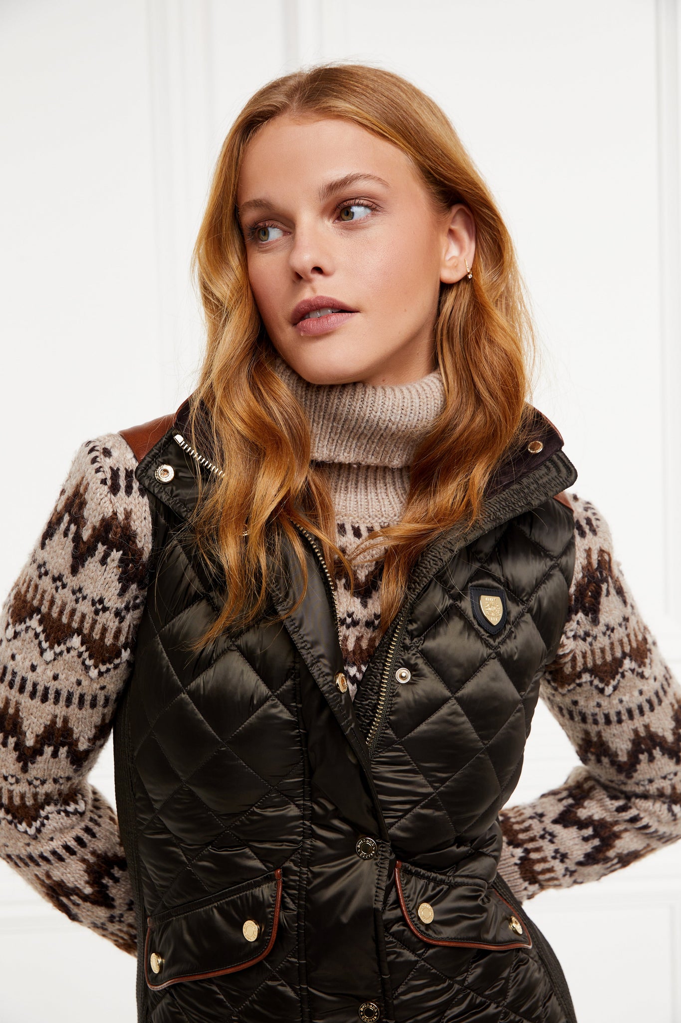 Charlbury Quilted Gilet (Heritage Khaki)