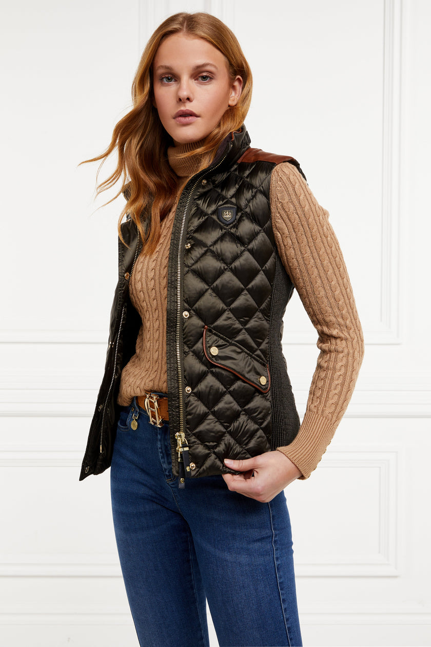 Charlbury Quilted Gilet (Heritage Khaki)