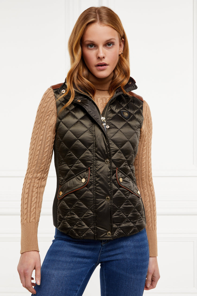 Charlbury Quilted Gilet (Heritage Khaki)