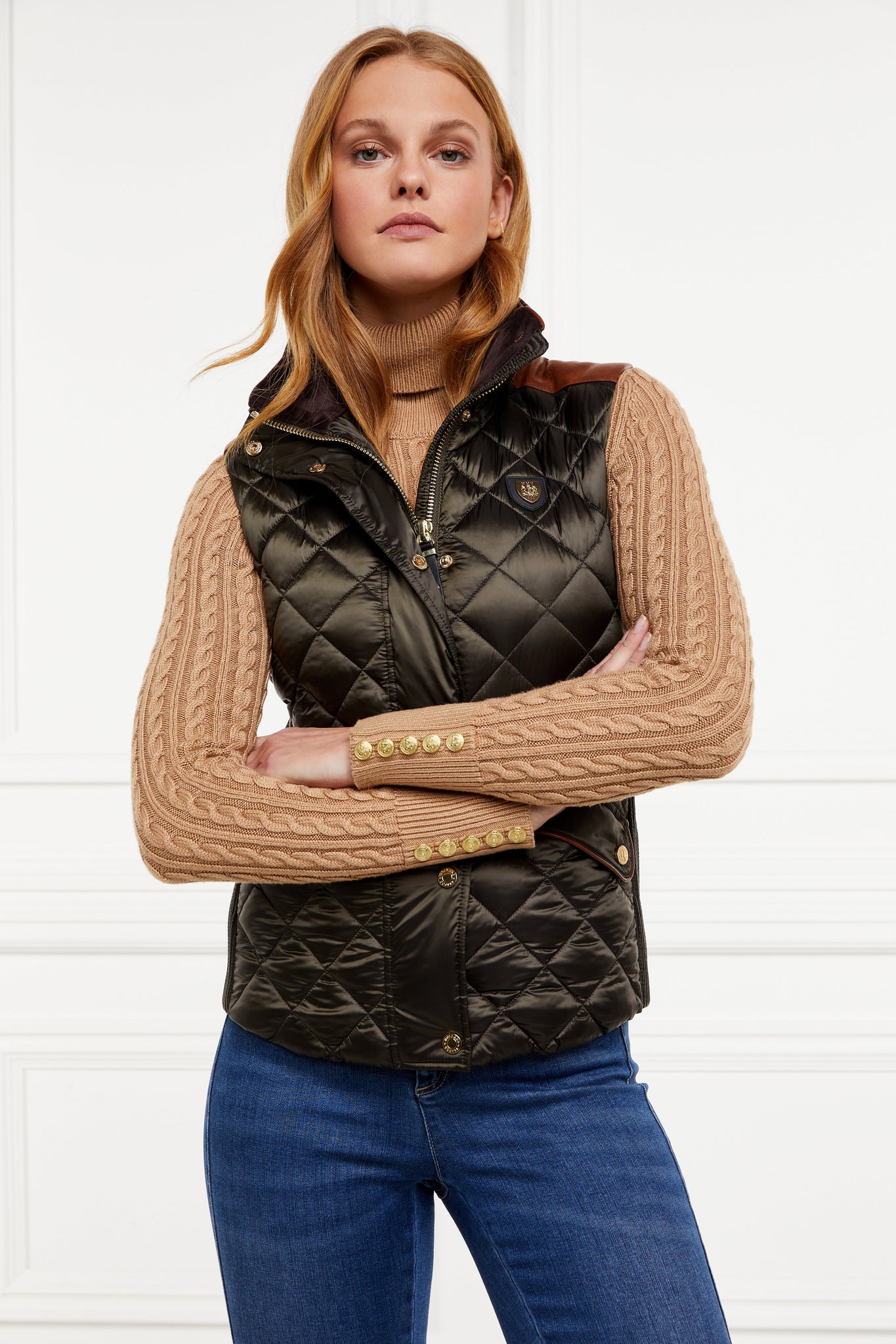 Charlbury Quilted Gilet (Heritage Khaki)