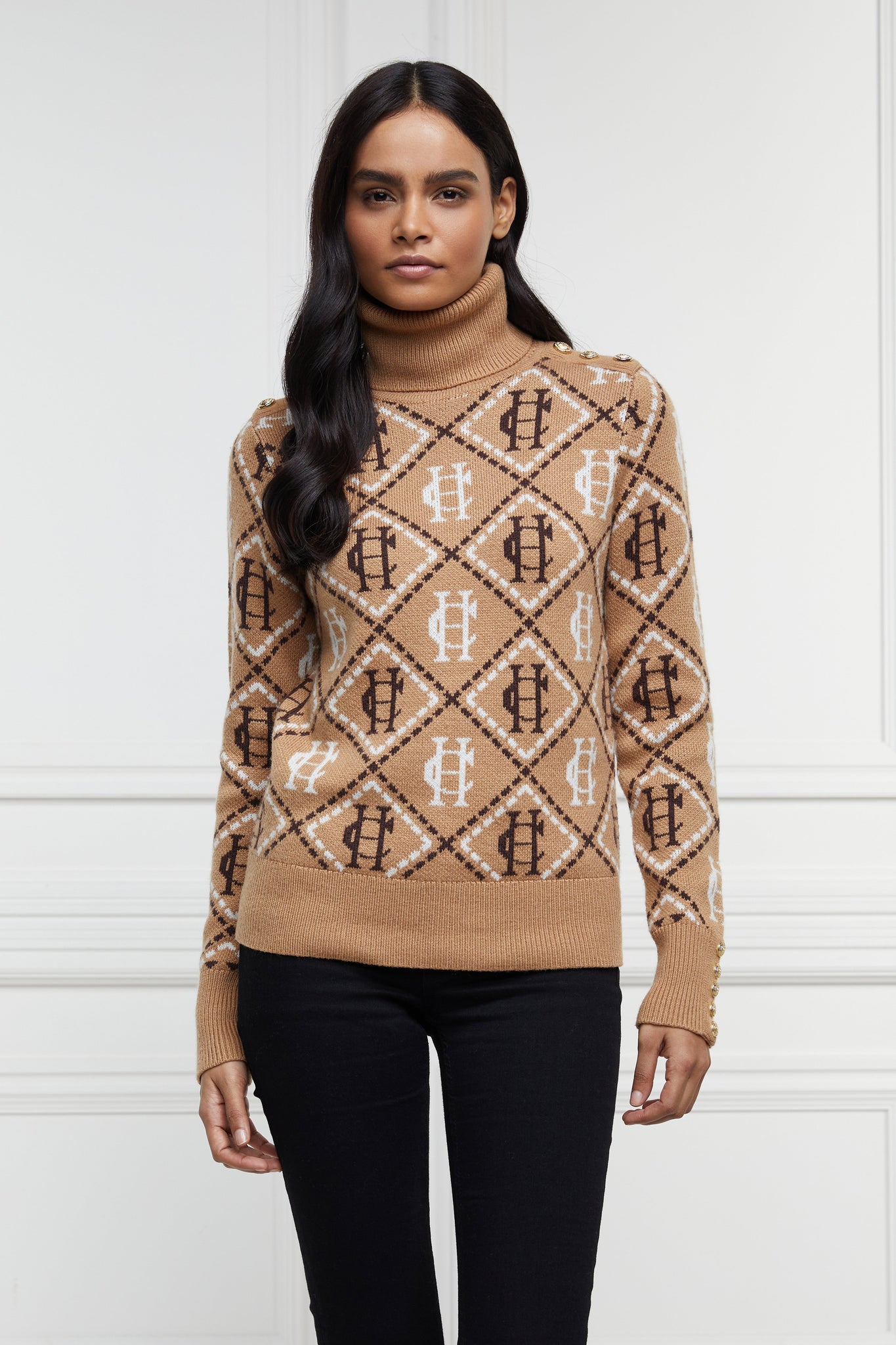 Heritage Knit Jumper (Logo Camel)