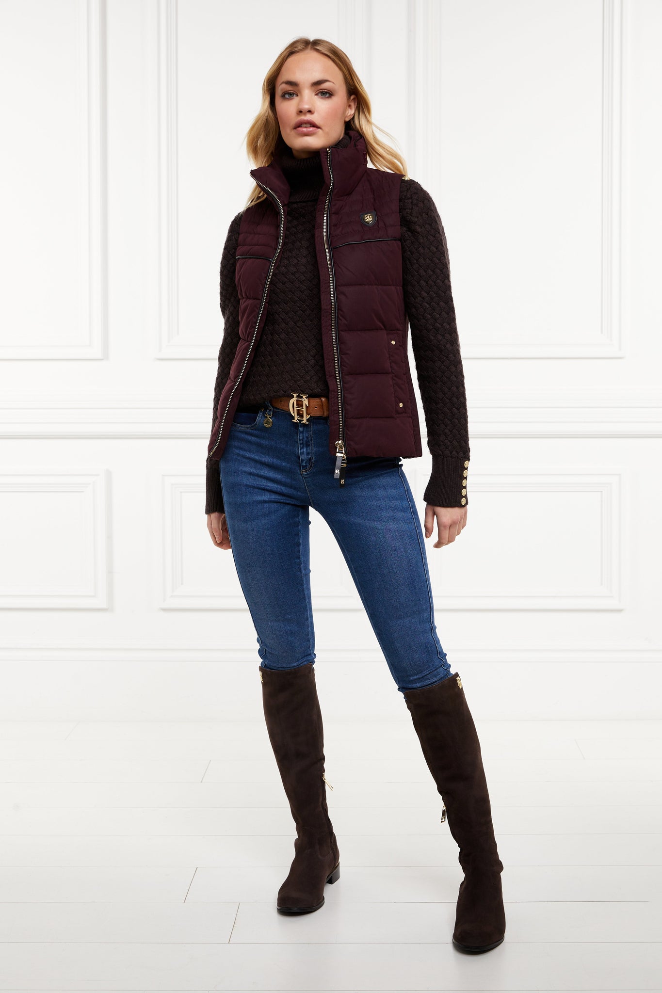 Banbury Microfibre Gilet (Mulberry)