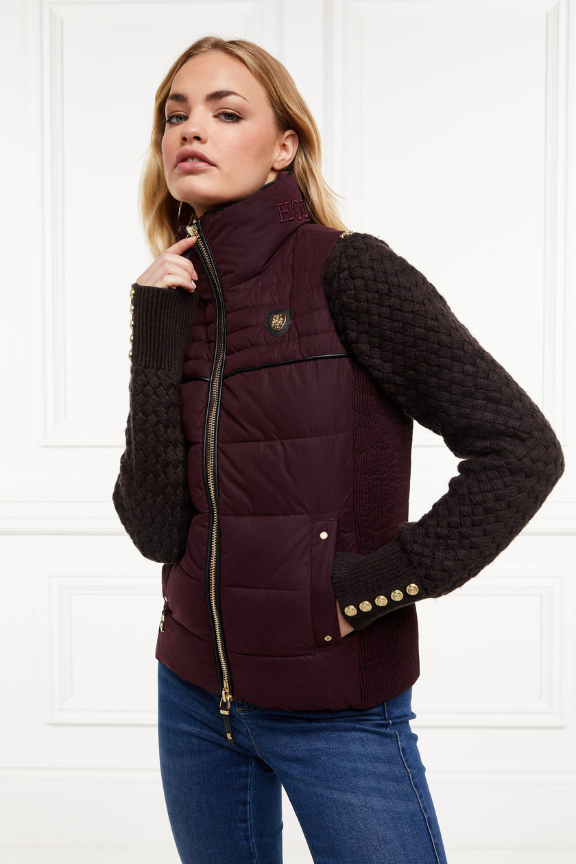 Banbury Microfibre Gilet (Mulberry)