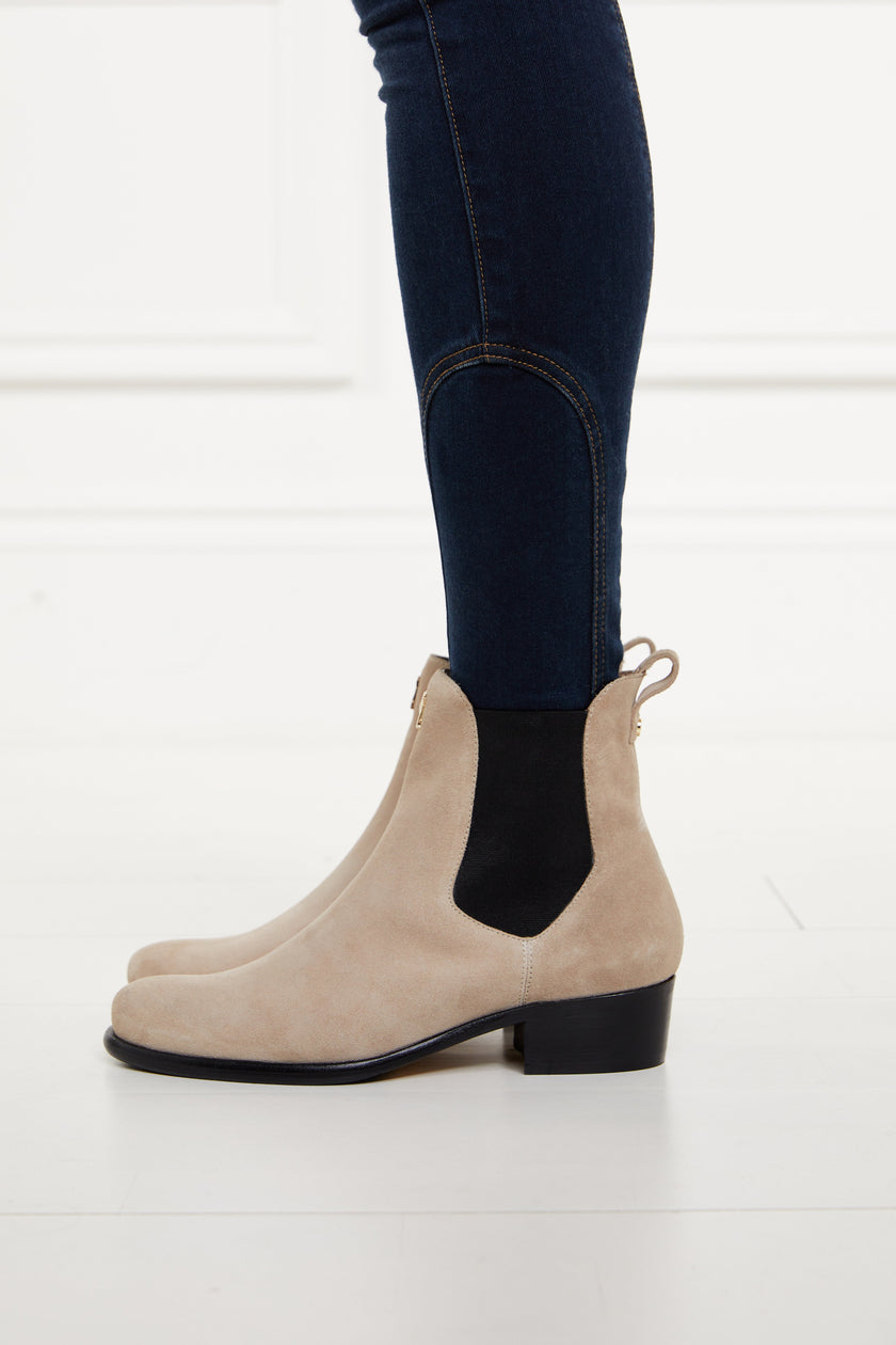 Chelsea Boot (Taupe Suede)