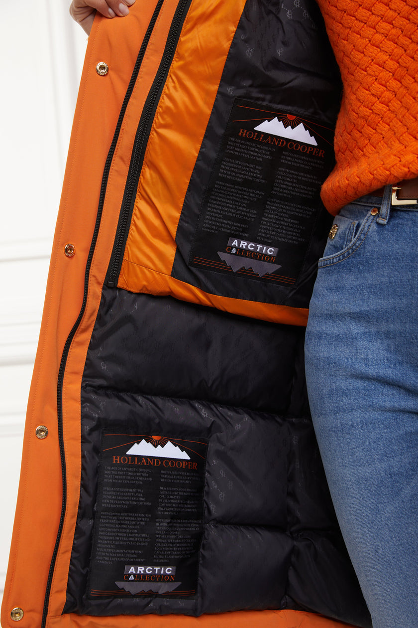 Ultimate Down Expedition Coat (Burnt Orange)