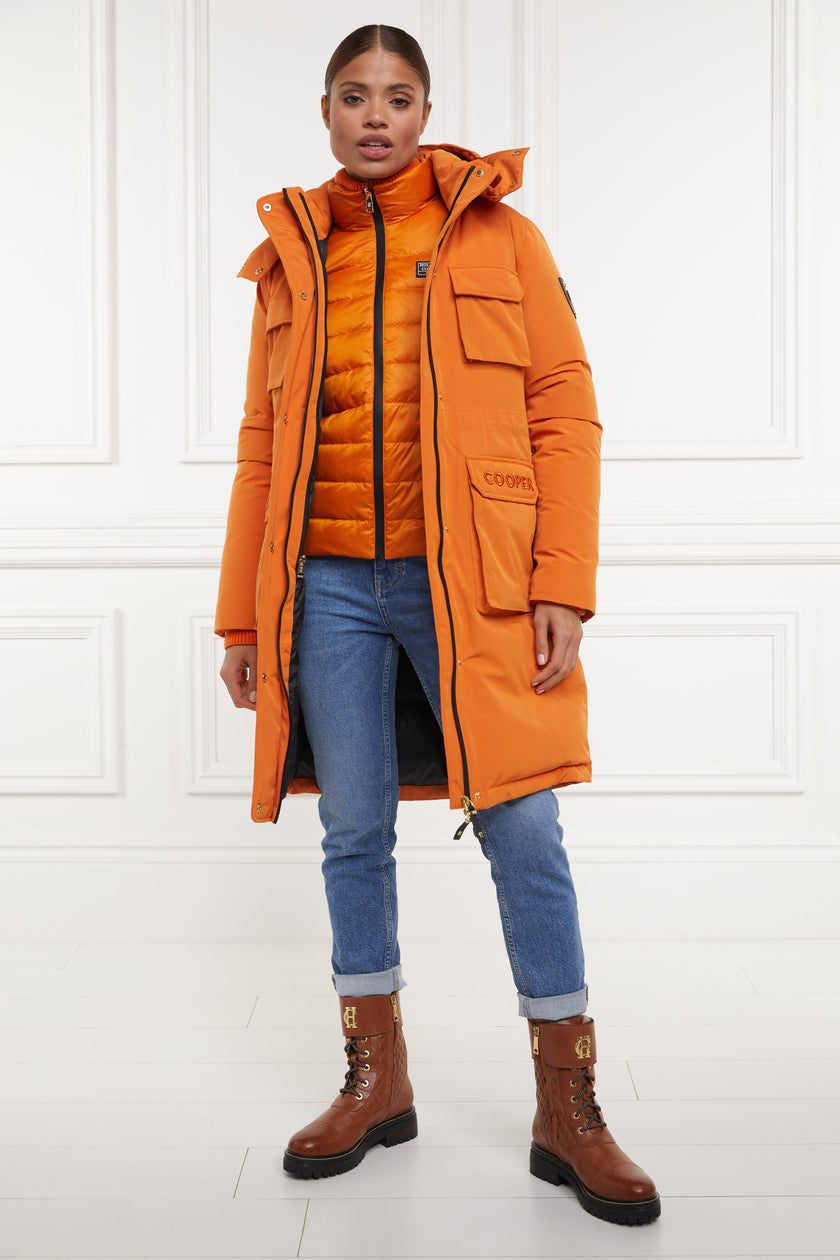 Ultimate Down Expedition Coat (Burnt Orange)