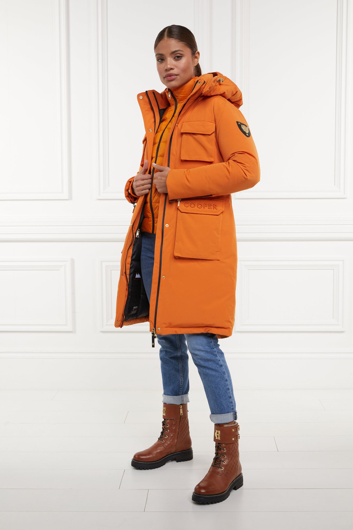 Ultimate Down Expedition Coat (Burnt Orange)