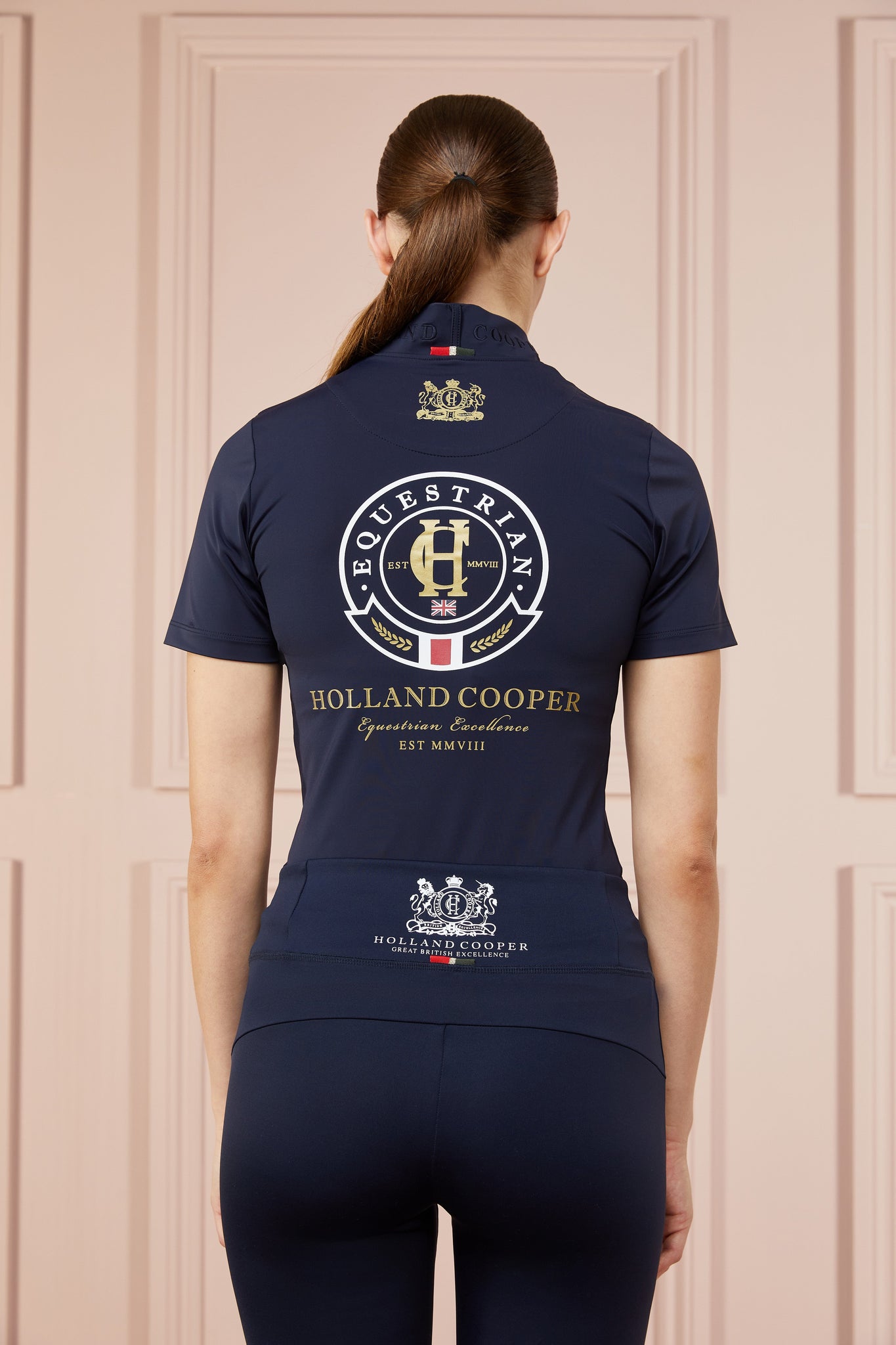 Short Sleeve Base Layer (Ink Navy) – Holland Cooper US