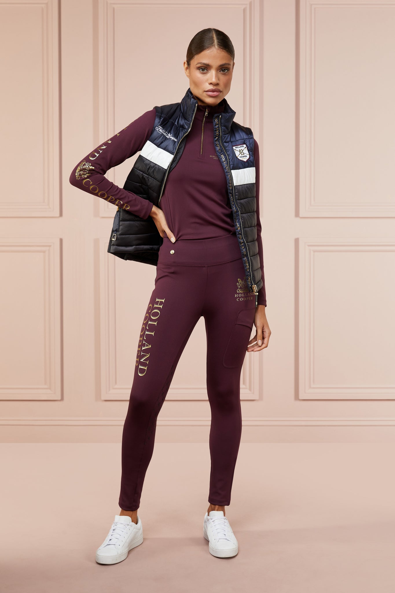 Sport Legging (Mulberry)