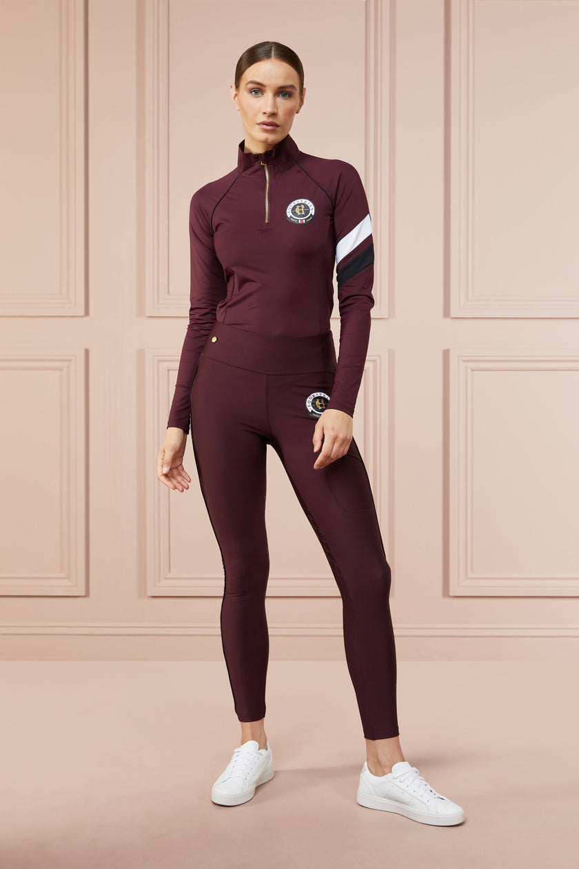 Heritage Sport Legging (Mulberry)