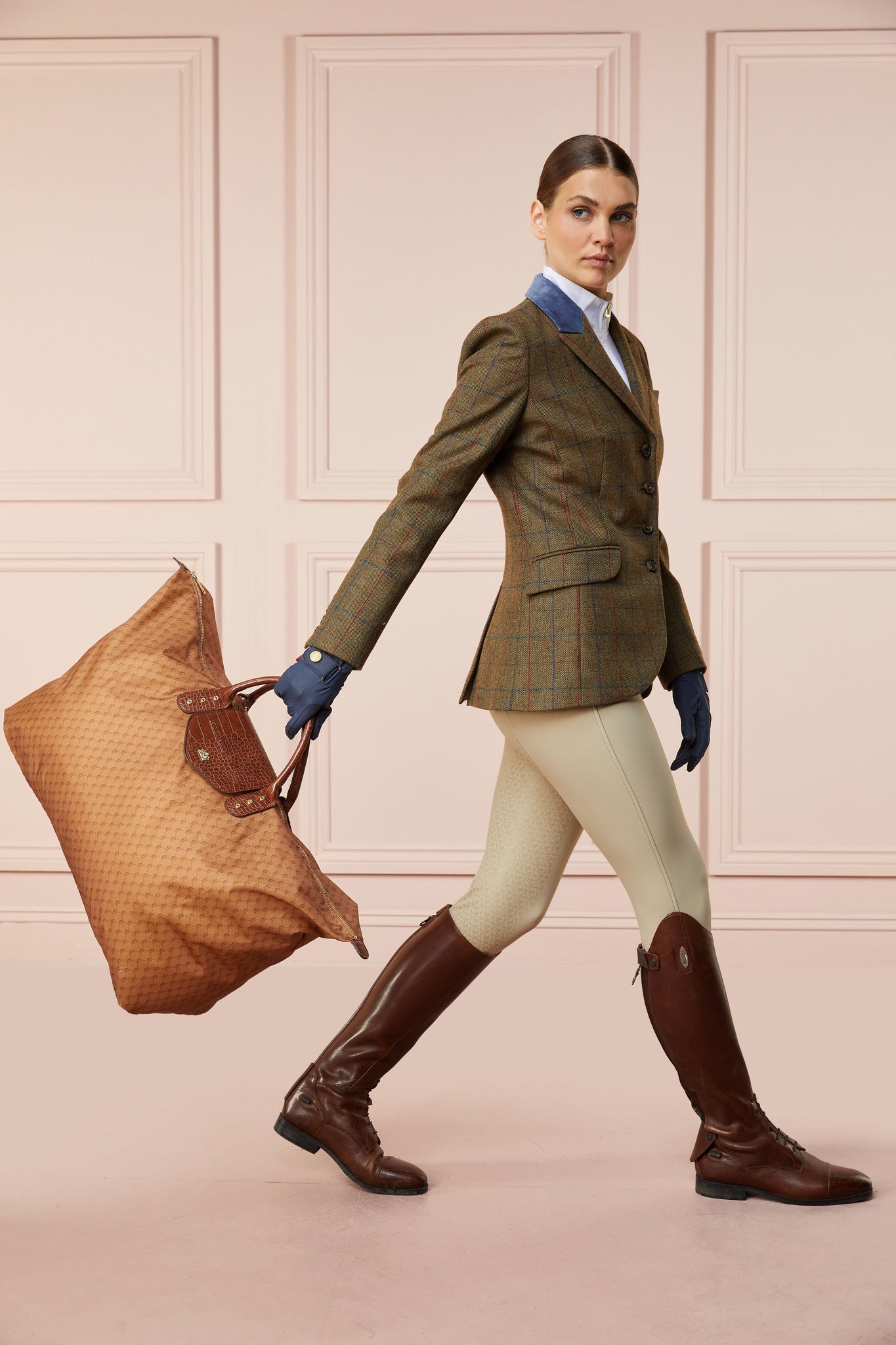 Tweed Riding Jacket (Glen Green)