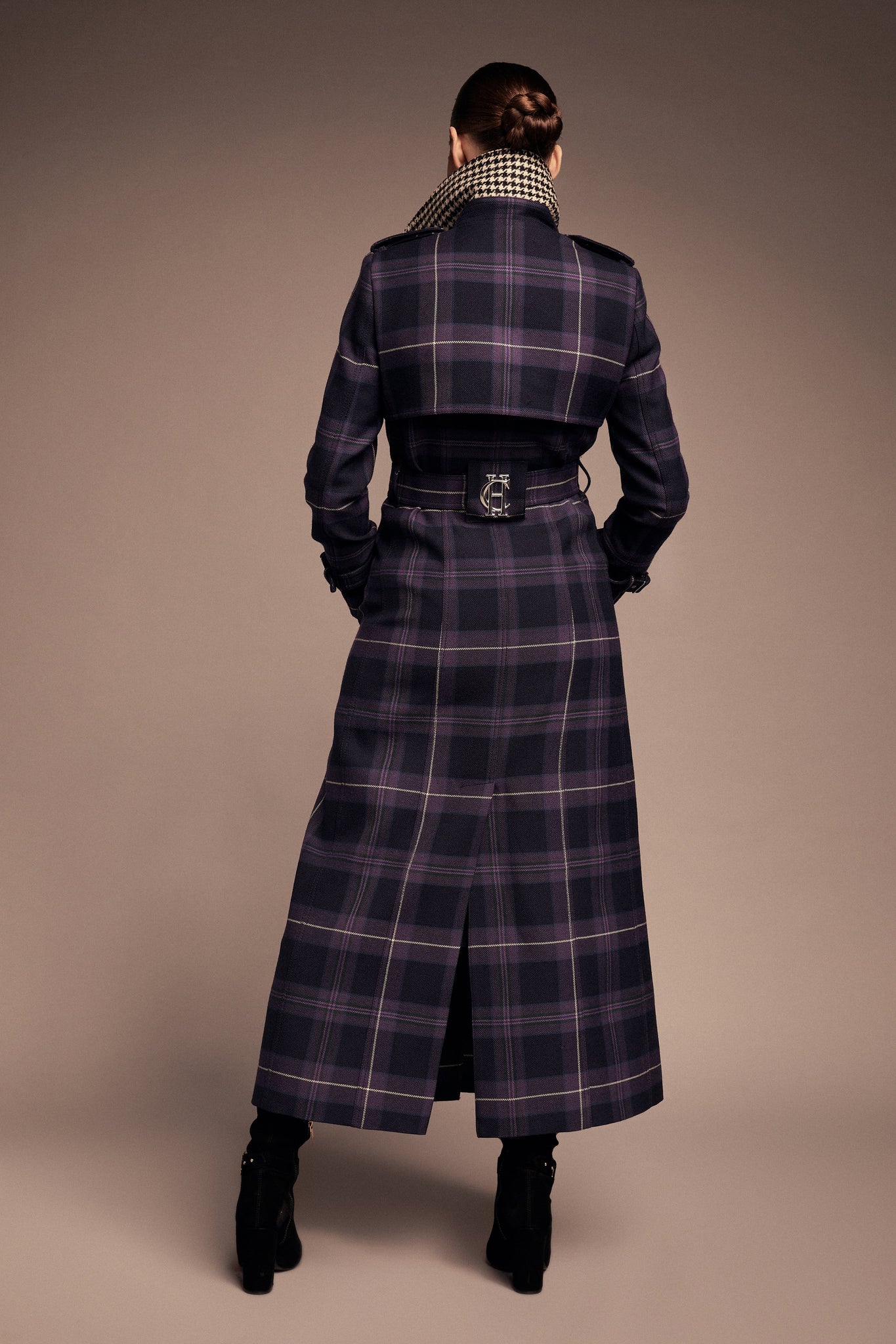 The Jubilee Trench Coat Set (Jubilee Tartan)