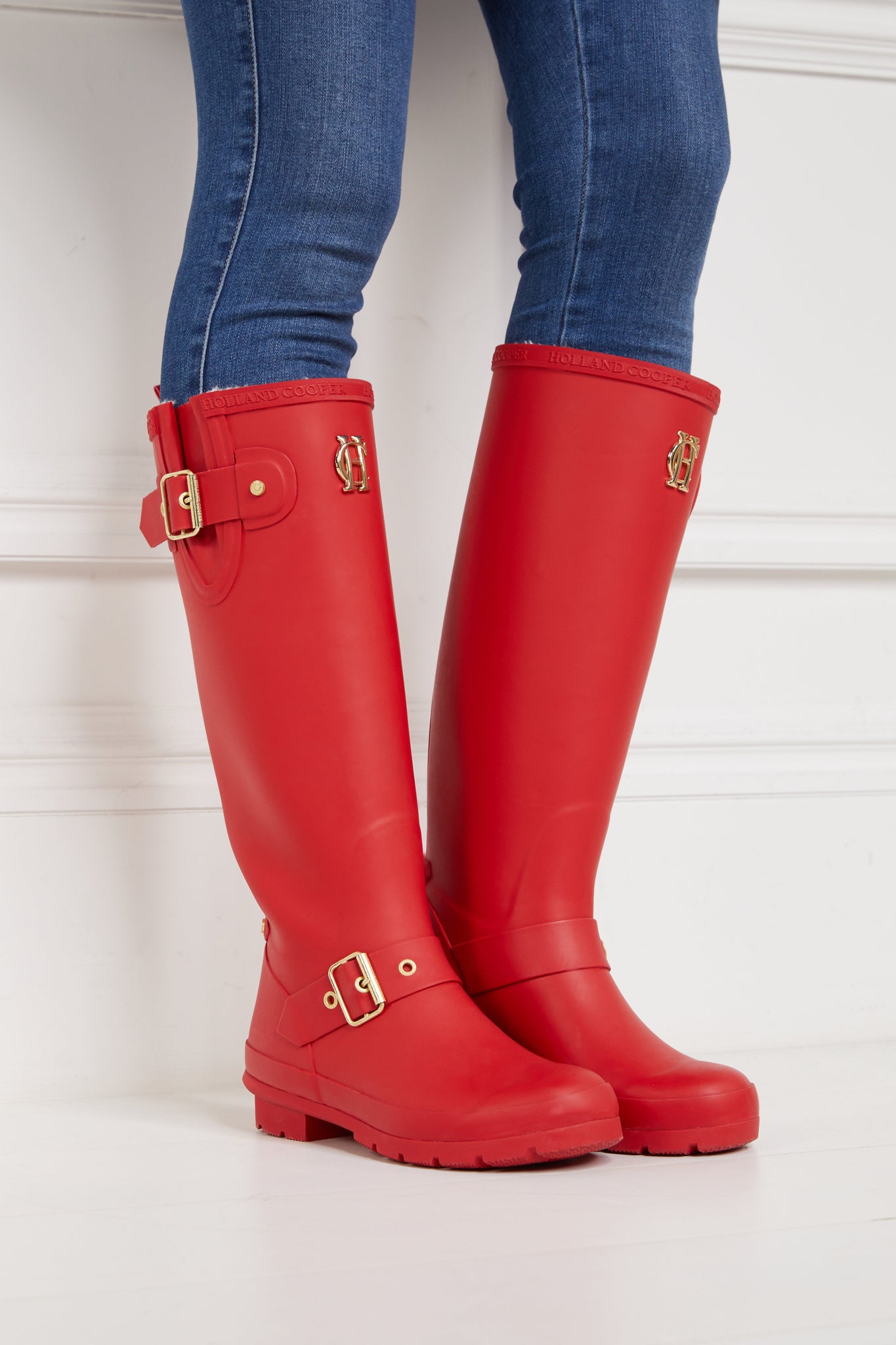 Sherpa Lined Regency Wellington (Heritage Red)