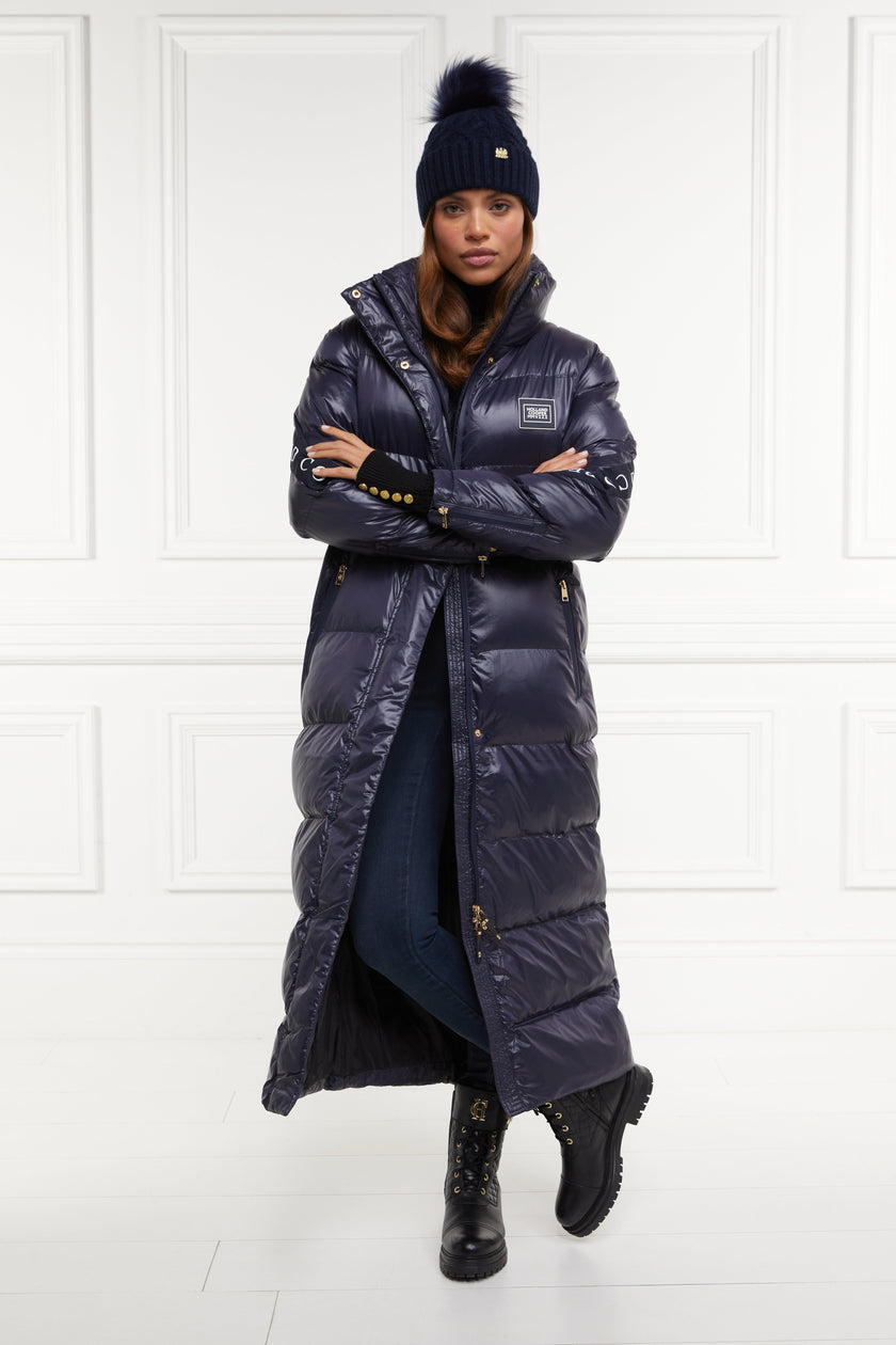 Camden Longline Coat (Ink Navy)