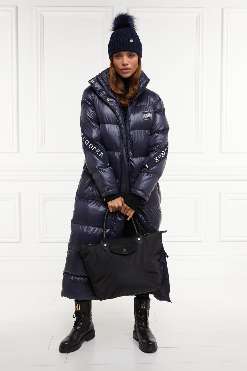 Camden Longline Coat (Ink Navy)