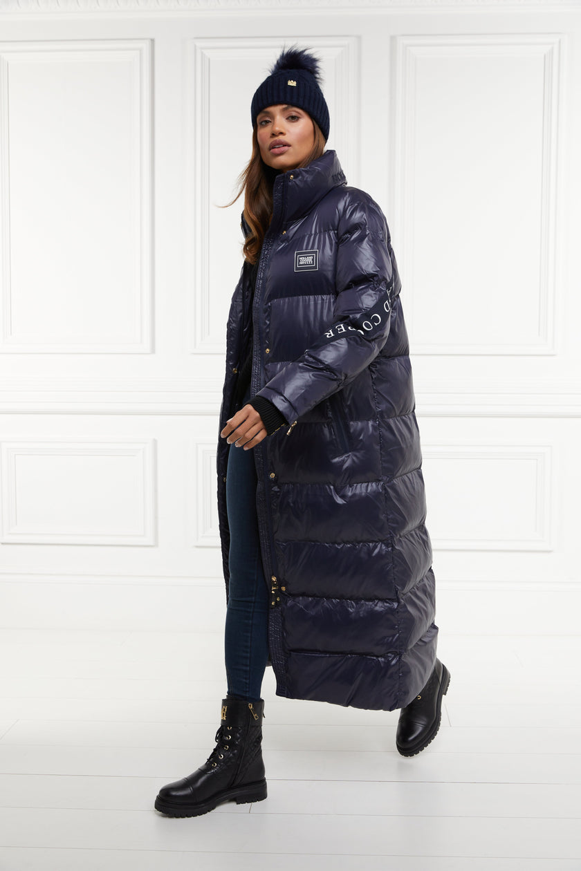 Camden Longline Coat (Ink Navy)