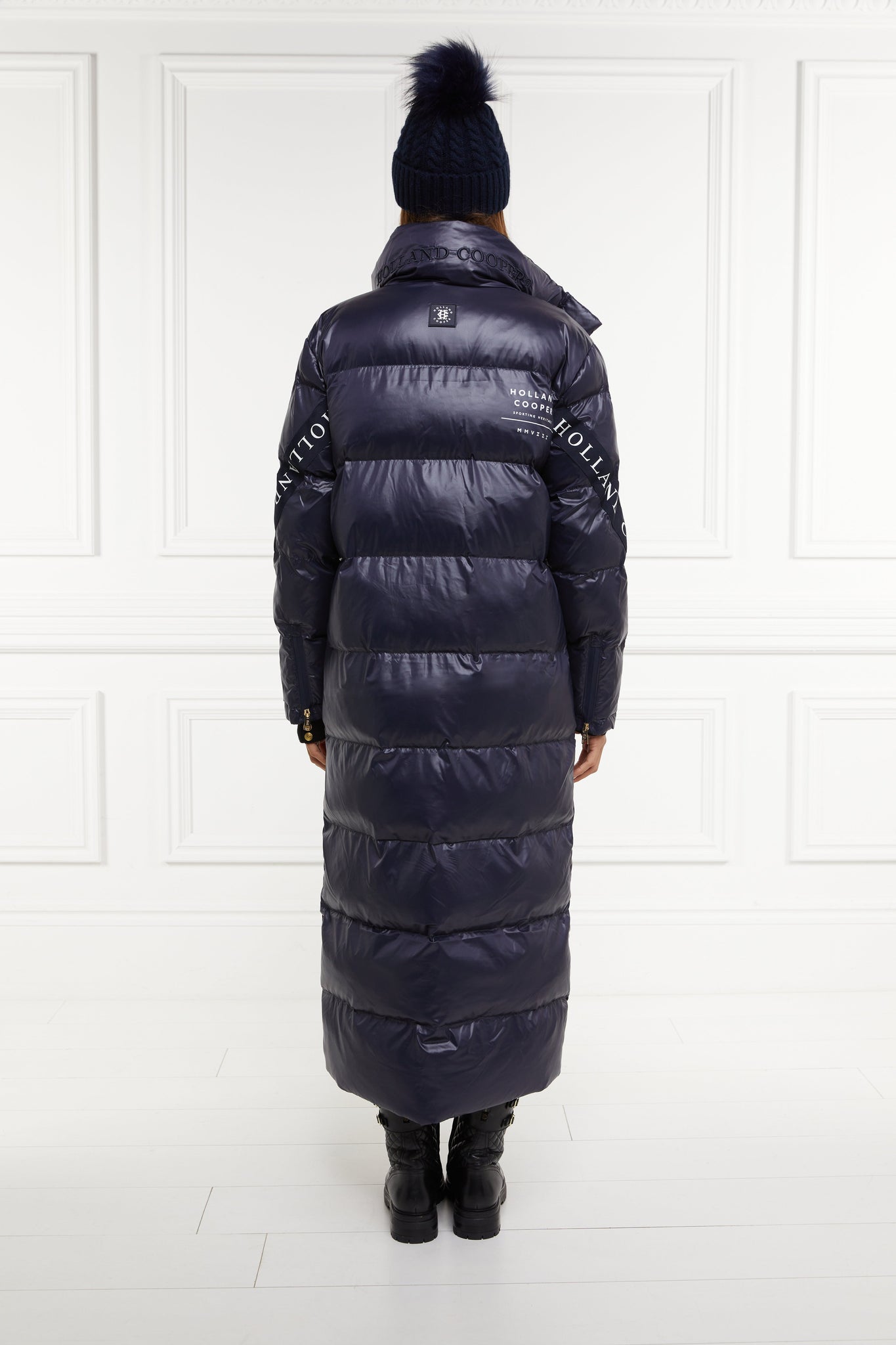 Camden Longline Coat (Ink Navy)