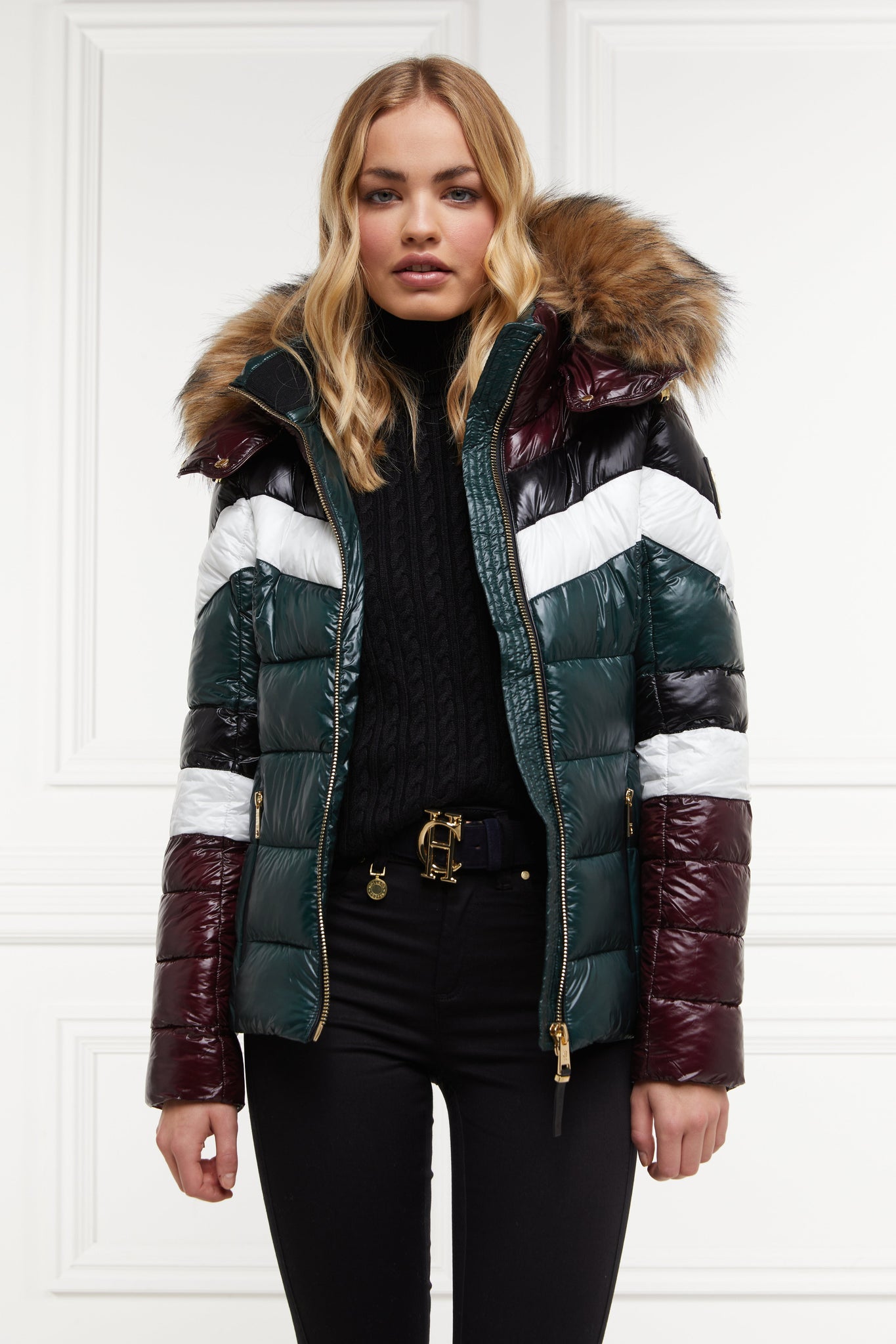 Whistler Puffer Jacket (Emerald Mulberry)