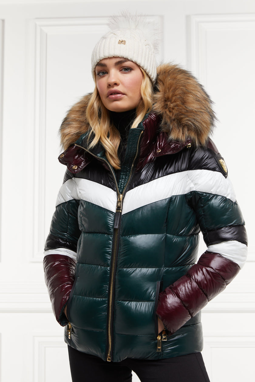 Whistler Puffer Jacket (Emerald Mulberry)