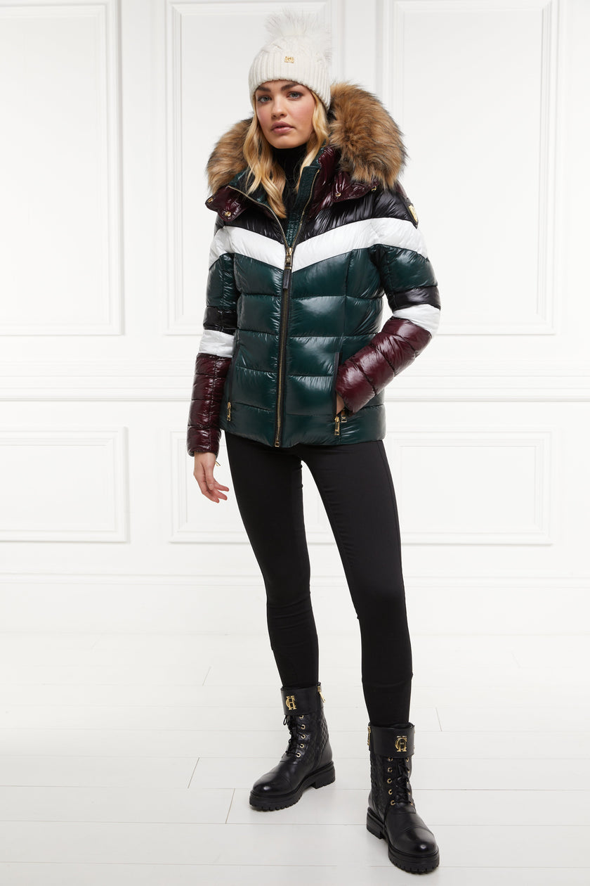 Whistler Puffer Jacket (Emerald Mulberry)