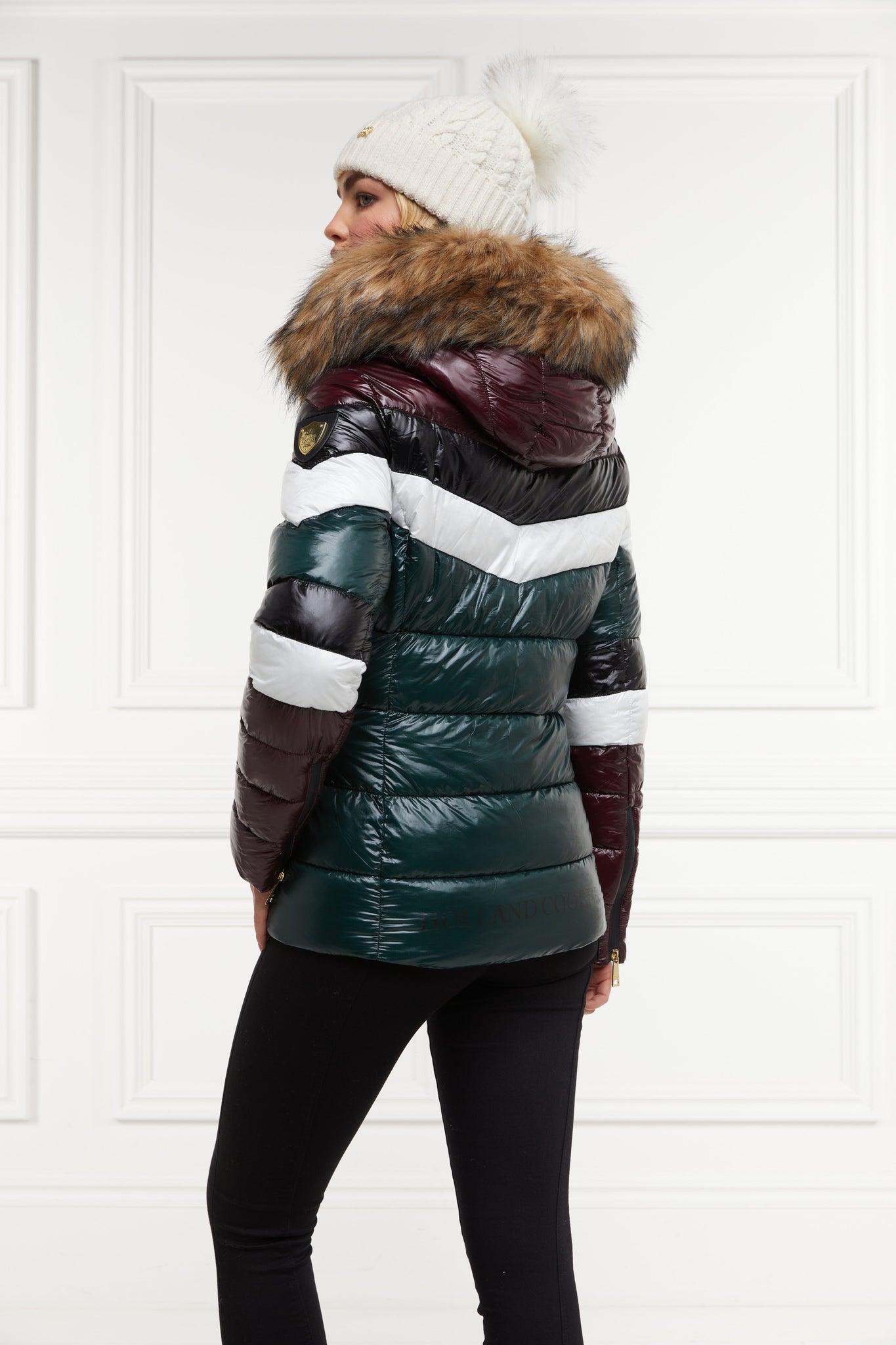 Whistler Puffer Jacket (Emerald Mulberry)