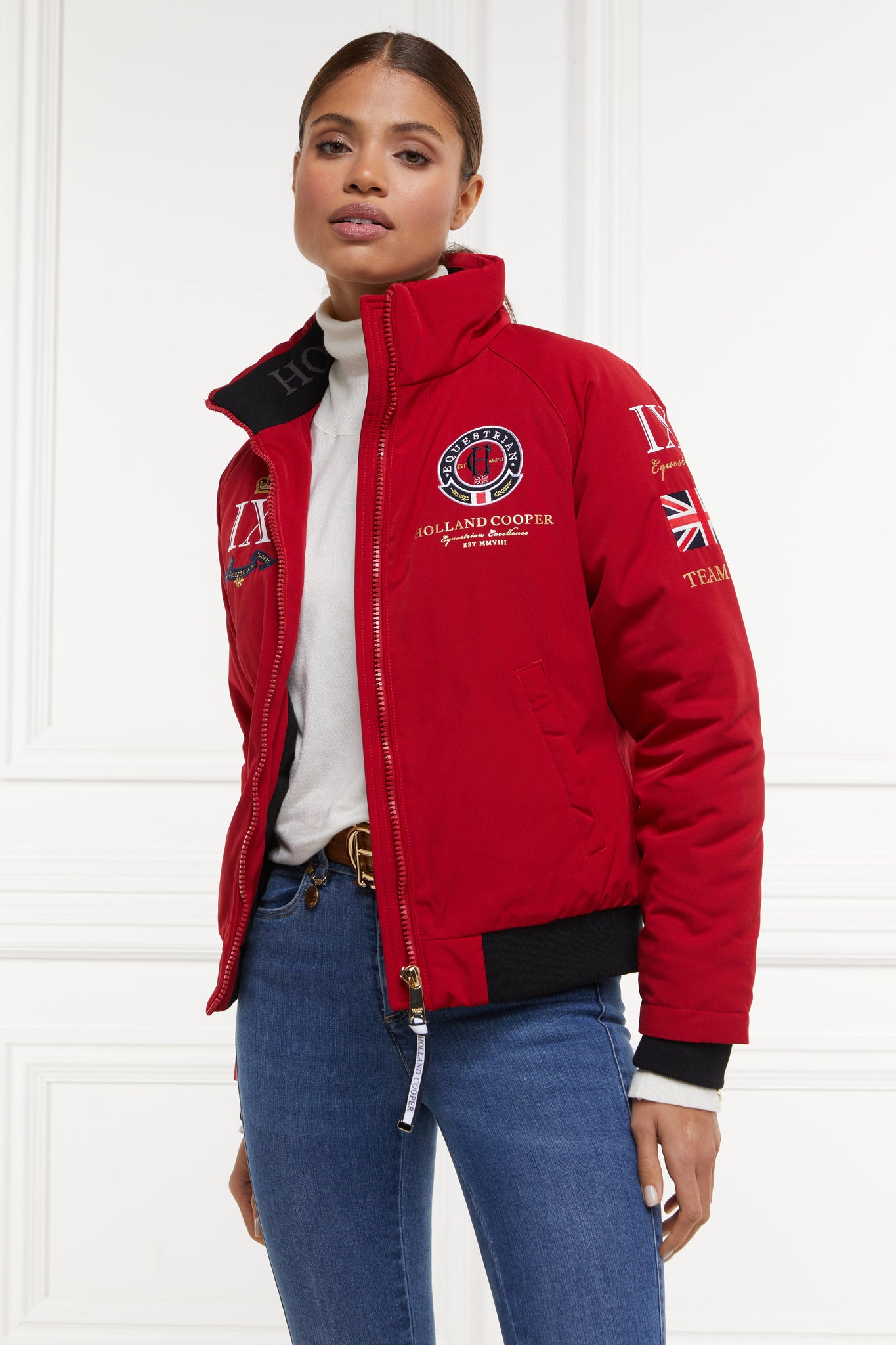 Team HC Jacket (Vermillion Red)