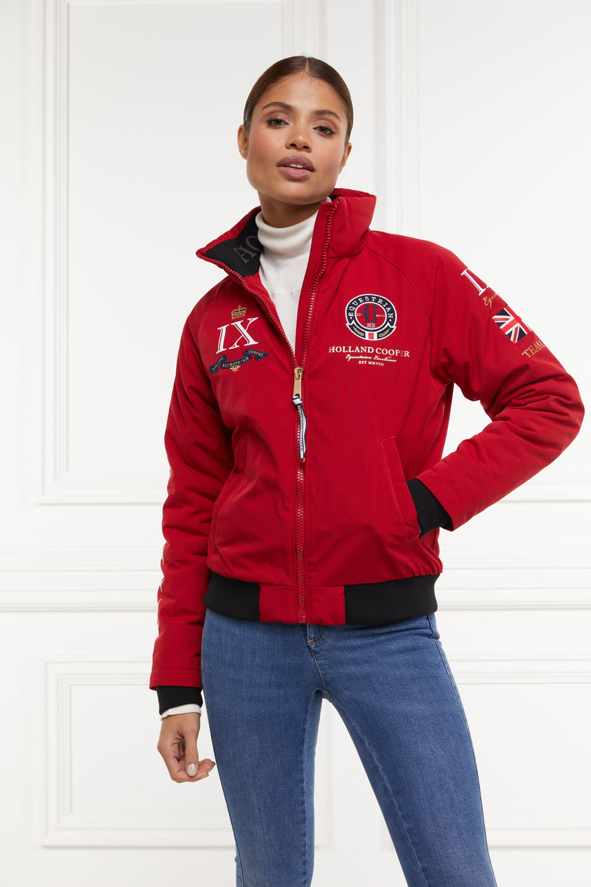 Team HC Jacket (Vermillion Red)